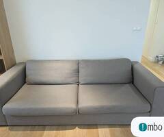 Sofa 3 osobowa (nie rozkładana) (szara) - 1